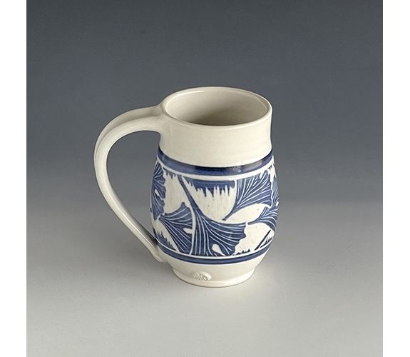 Blue Ginkgo Mug - Richard & Susan Roth